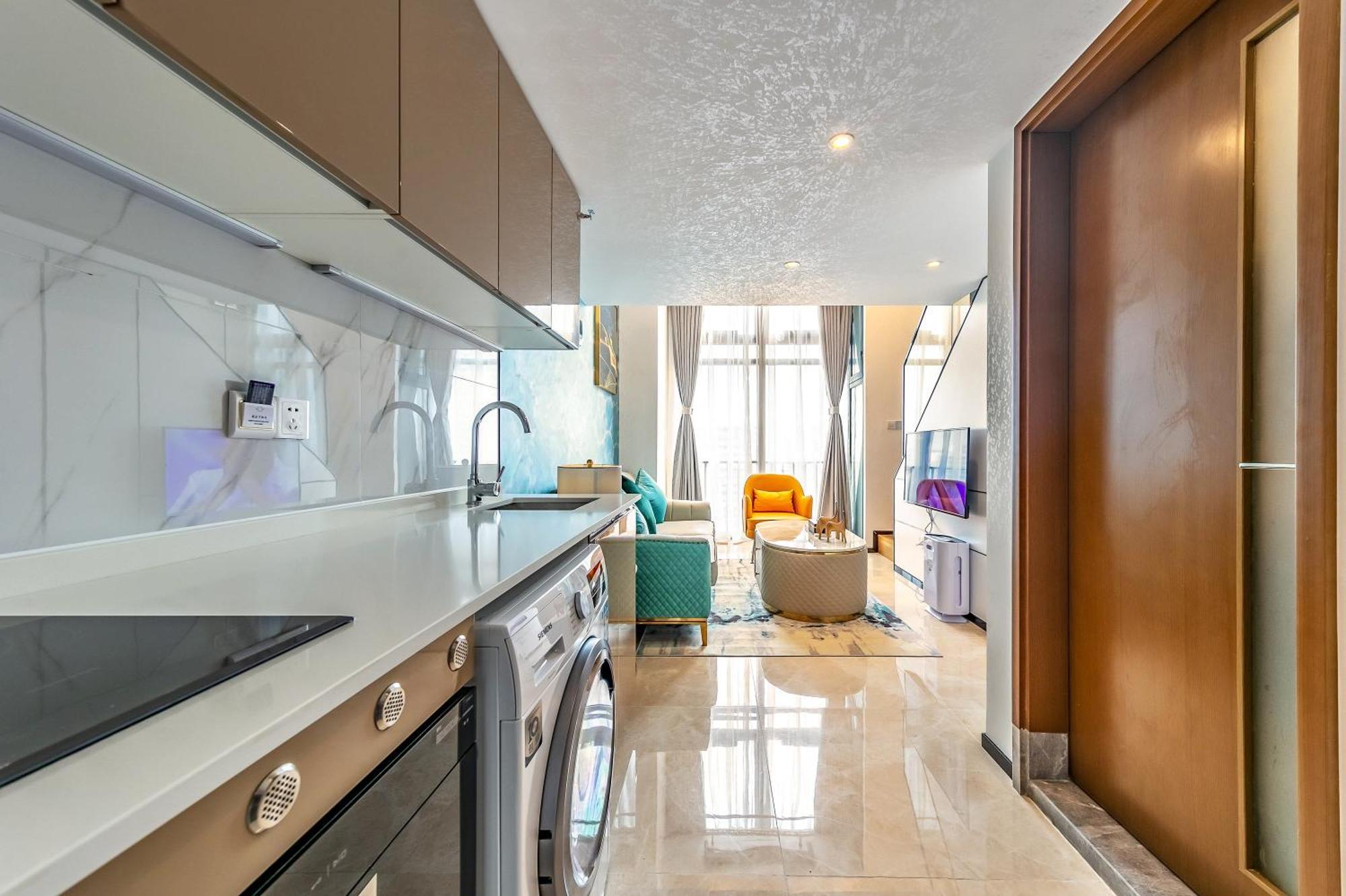 Hengbang Times Apartment Shenzhen Huaqiang North Branch ภายนอก รูปภาพ