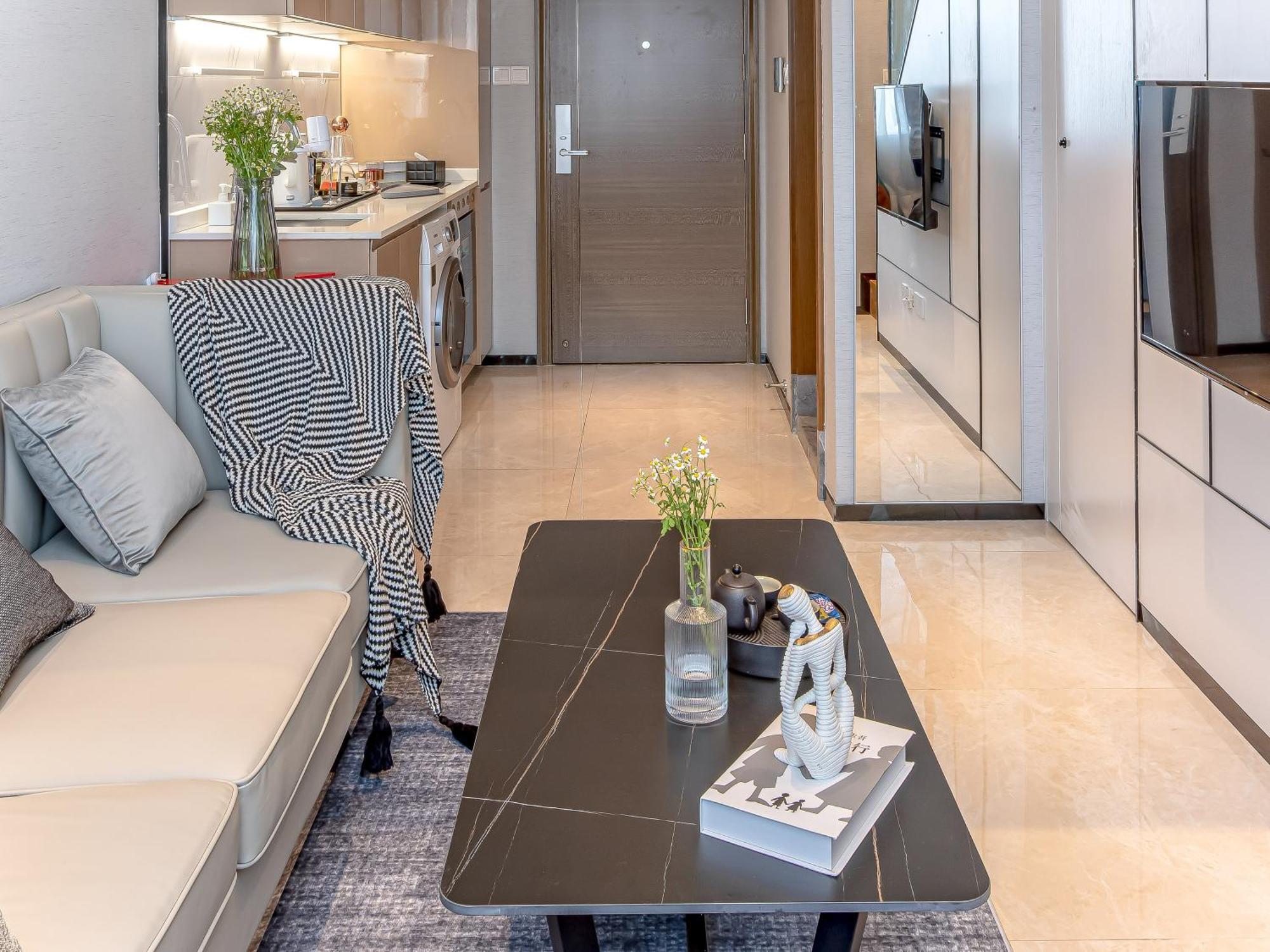 Hengbang Times Apartment Shenzhen Huaqiang North Branch ภายนอก รูปภาพ