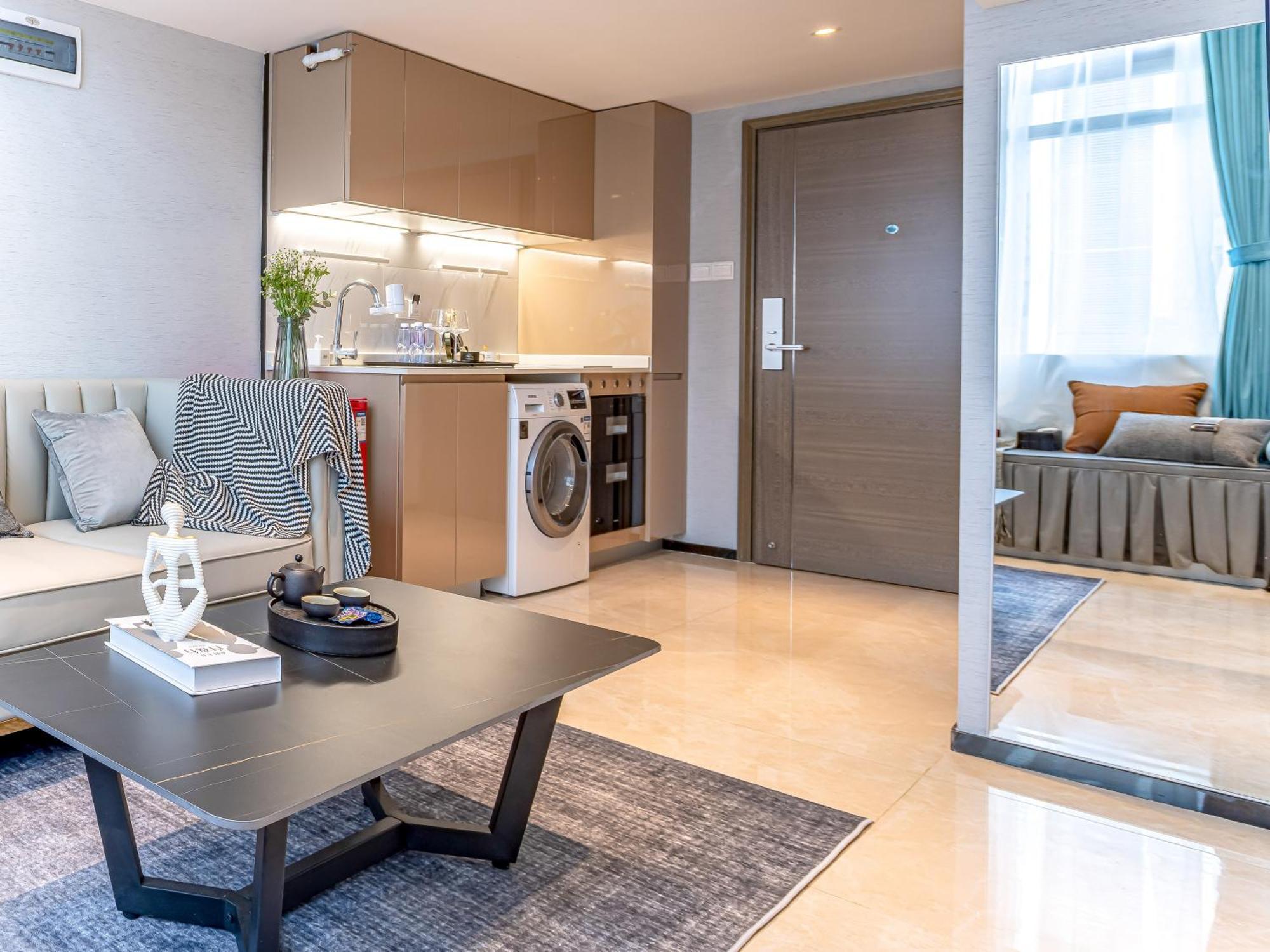 Hengbang Times Apartment Shenzhen Huaqiang North Branch ภายนอก รูปภาพ