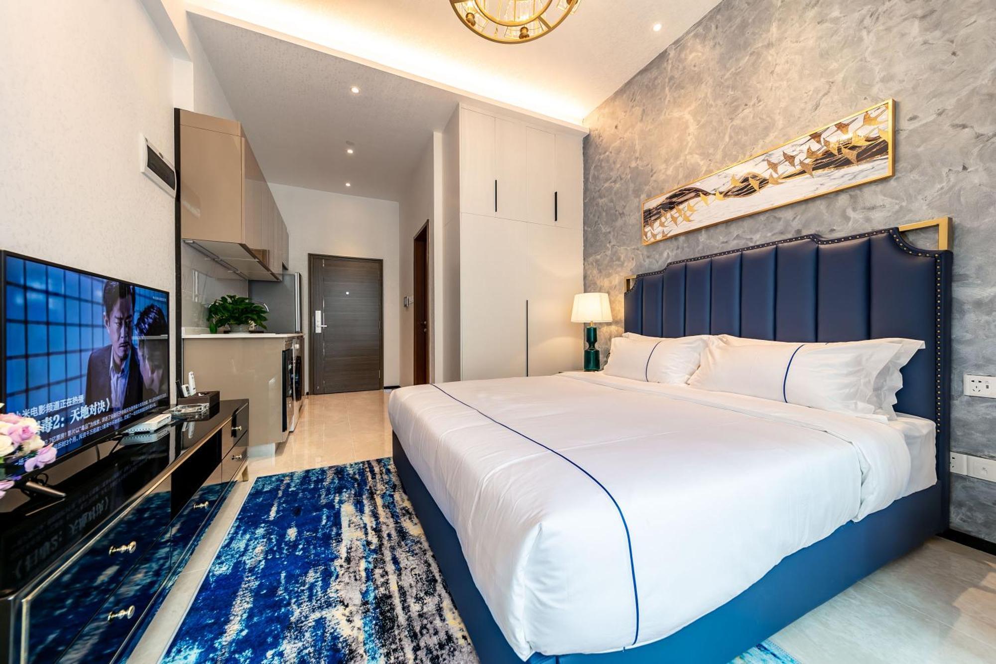 Hengbang Times Apartment Shenzhen Huaqiang North Branch ภายนอก รูปภาพ