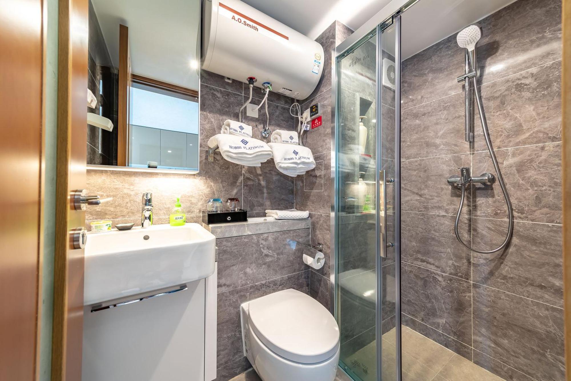 Hengbang Times Apartment Shenzhen Huaqiang North Branch ภายนอก รูปภาพ