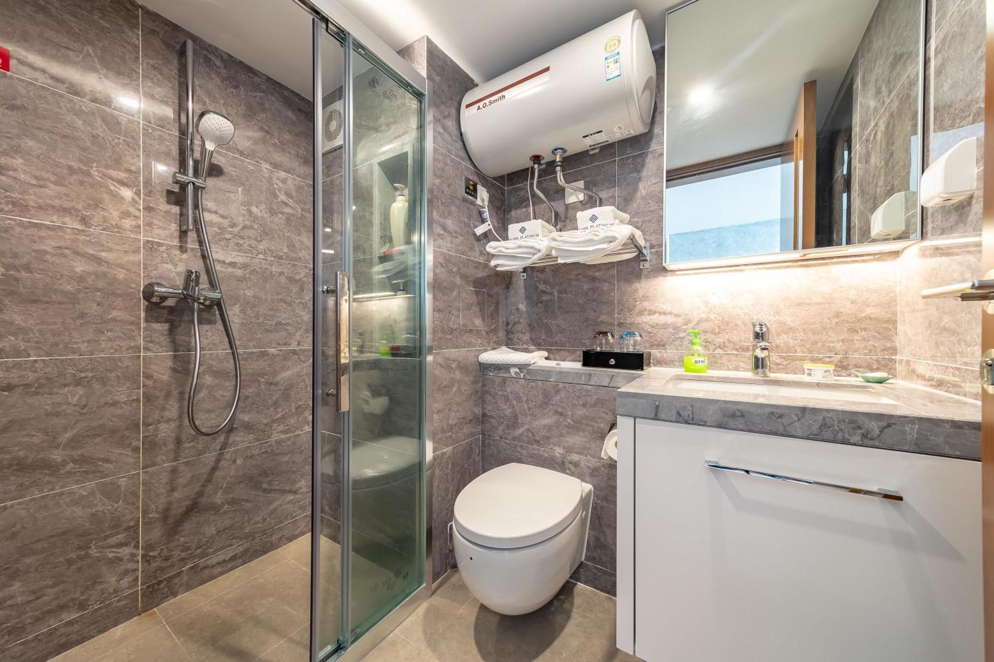 Hengbang Times Apartment Shenzhen Huaqiang North Branch ภายนอก รูปภาพ
