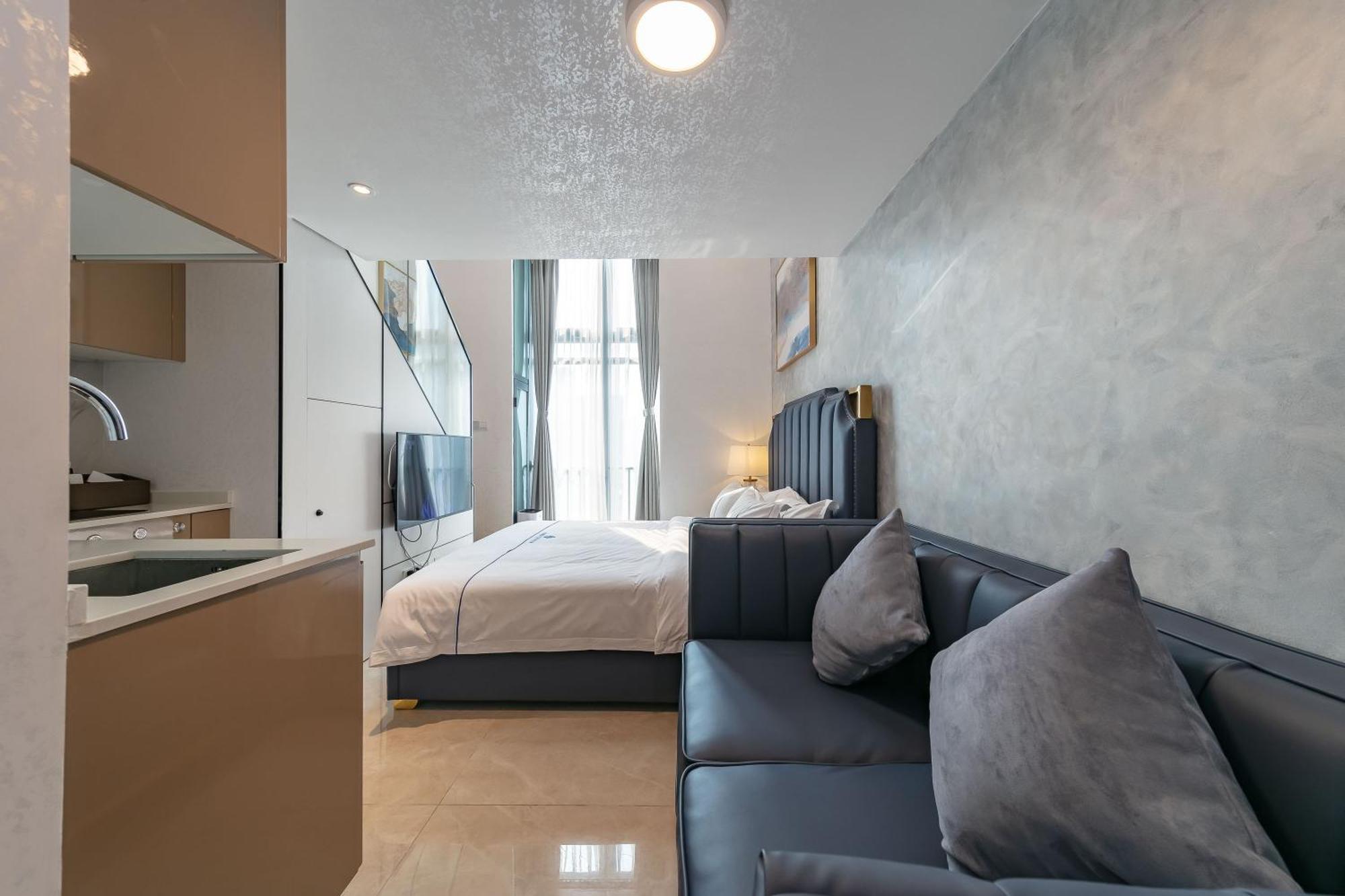 Hengbang Times Apartment Shenzhen Huaqiang North Branch ภายนอก รูปภาพ