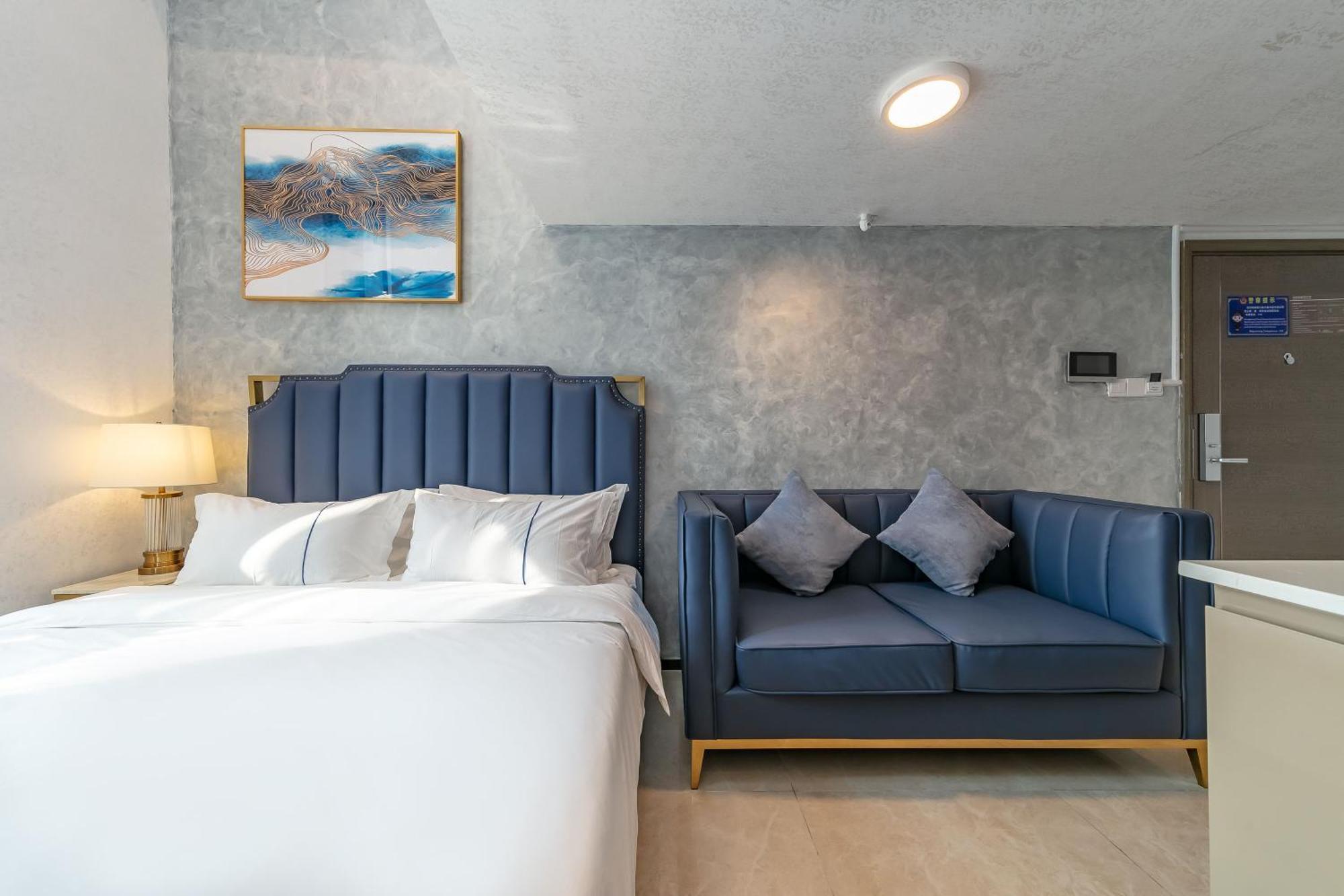 Hengbang Times Apartment Shenzhen Huaqiang North Branch ภายนอก รูปภาพ